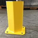 [pp12-cog] Post Protector New Floor Mount 12&quot;H, Safety Yellow